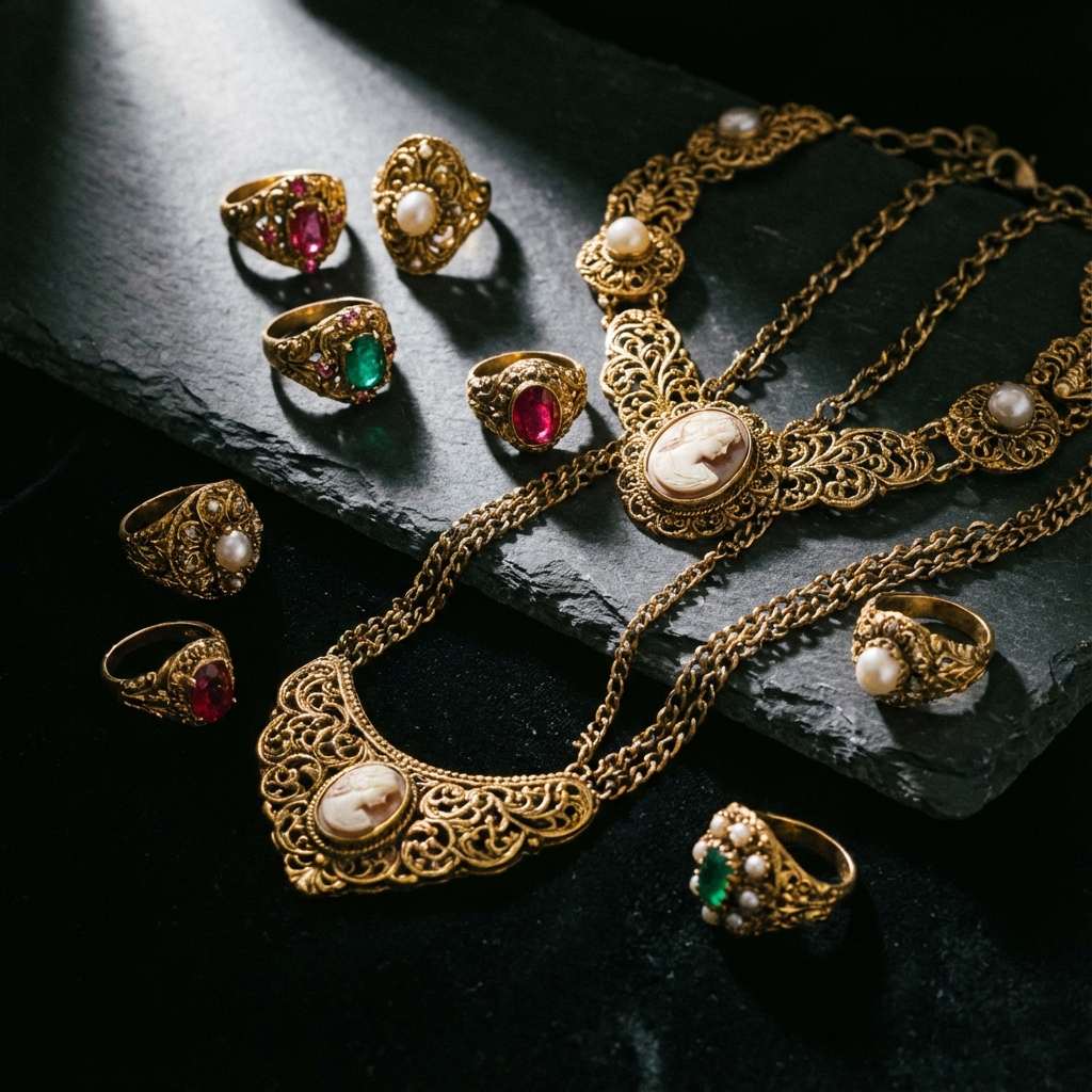Gold Antique Jewelry